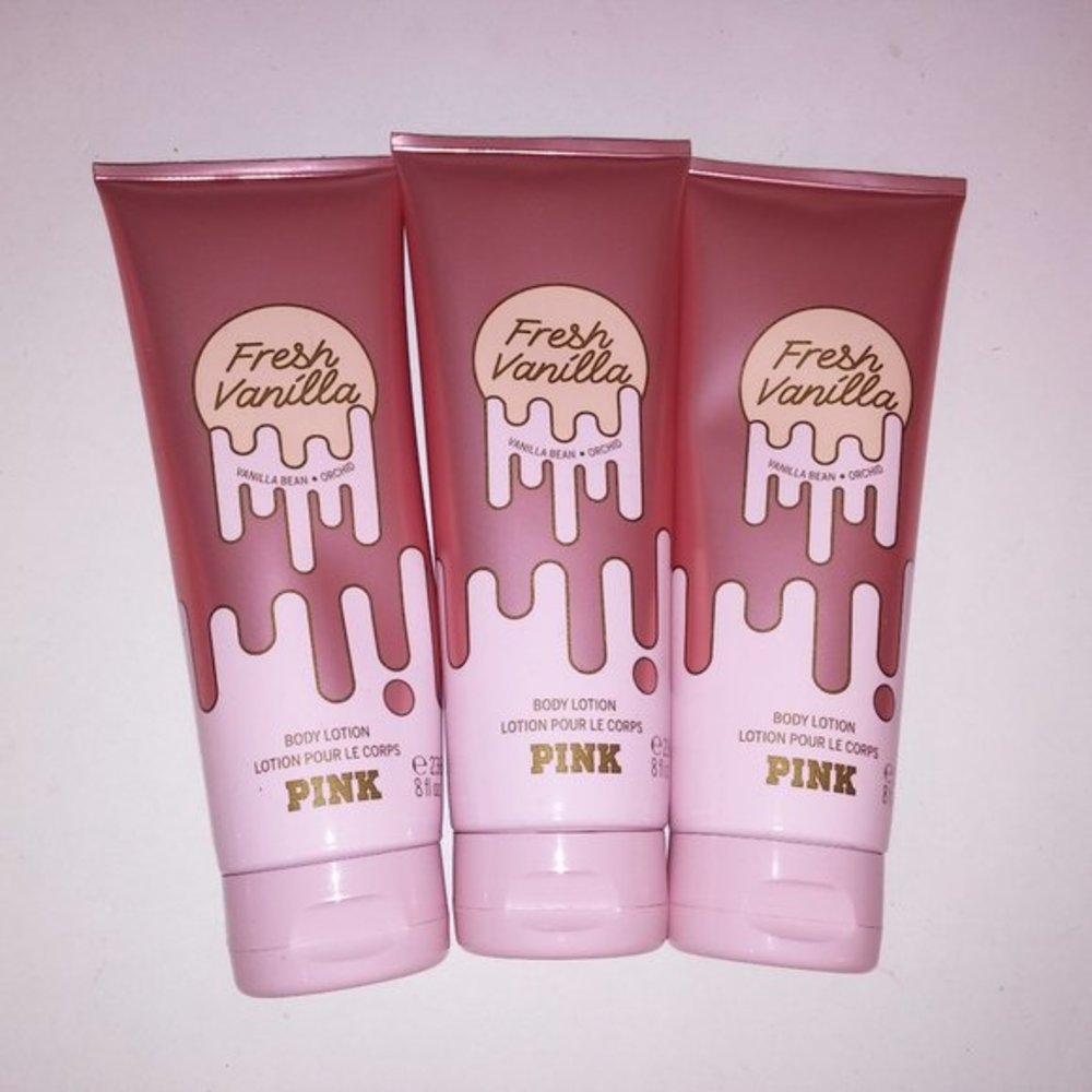 Set of 3 Victoria Secret PINK Lotion